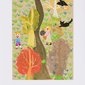 Spiele im Herbstwald