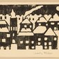 Stadt im Winter