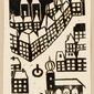 Stadt im Winter