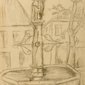 Stadtansicht mit Brunnen